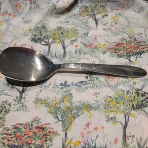 1 Table Serving Spoon Stainless Vintage